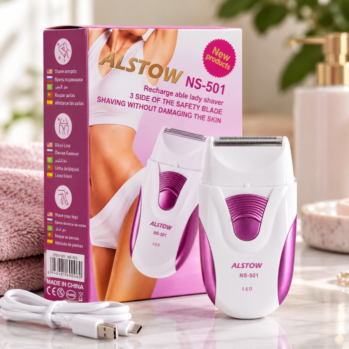 Rechargeable Lady Smooth Shaver